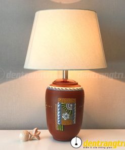 Đèn Gốm Thổ Cẩm Trung - DGAK008